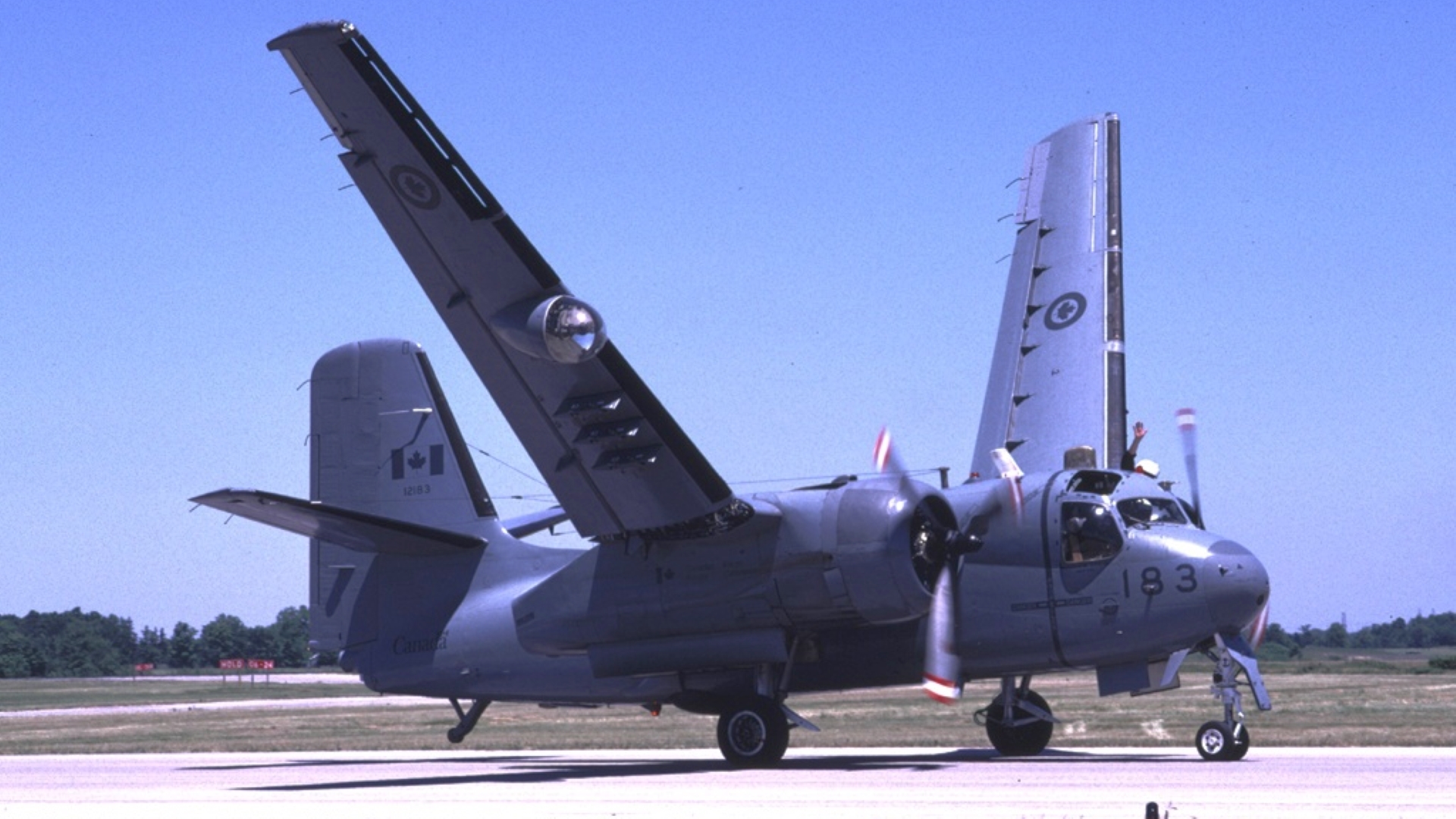 CP-121 Tracker (12183) at Hamilton Airport (CYHM), Ontario, Canada